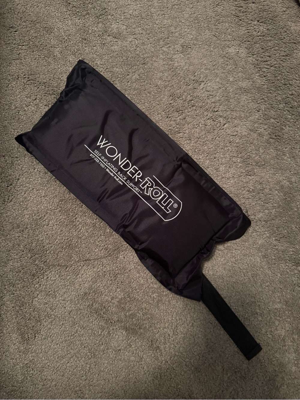 Black Travel Roll Bag